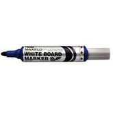 Marcador Maxiflo Para Pizarra Blanca Punta Gruesa Azul | Pentel | Pack 12 Unidades